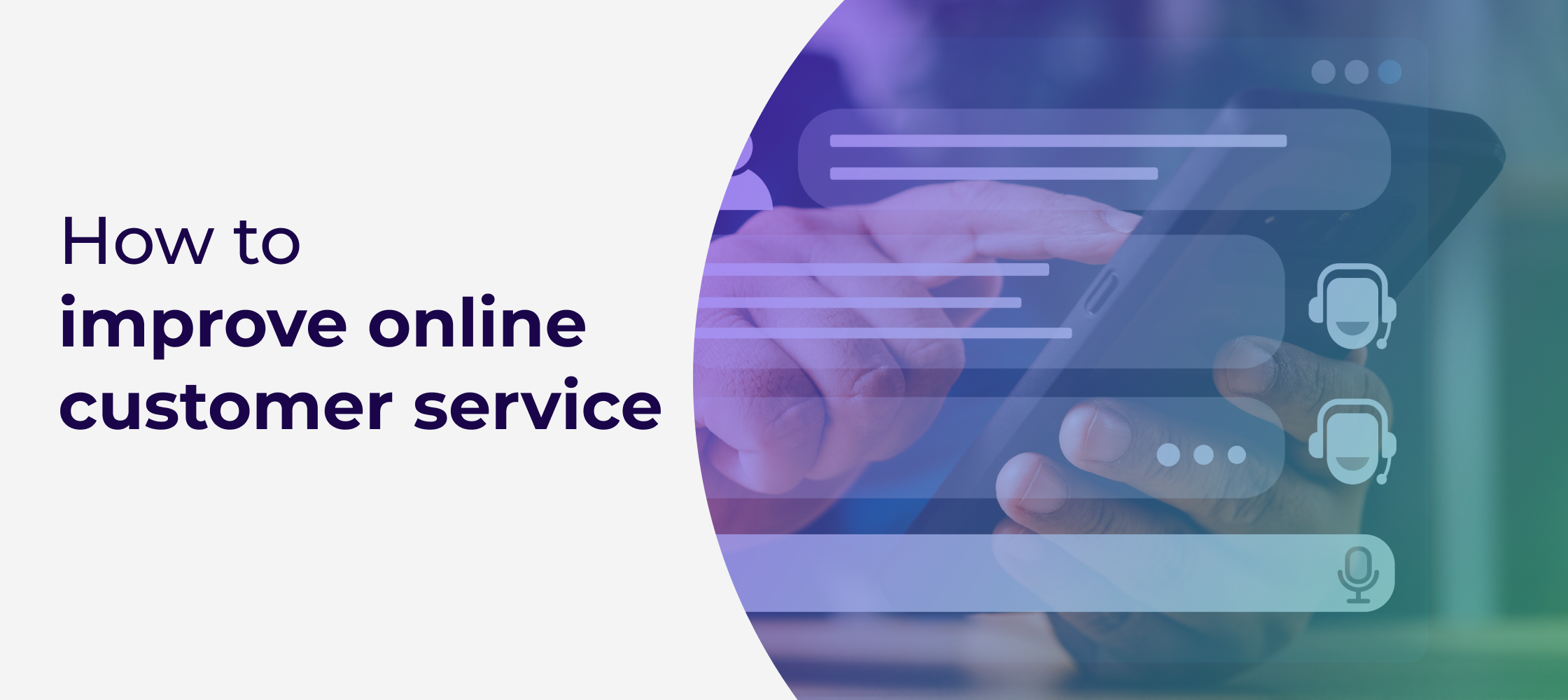 how to improve online customer service